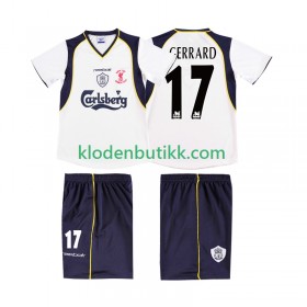 Liverpool GERRARD 17 LWP 2001 Retro Borte Fotballdrakt 2002 Kortermet